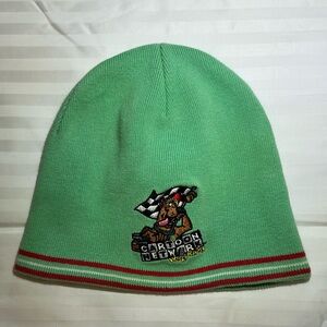 Rare! Vintage Scooby-Doo Cartoon Network “Wacky Racing” Beanie Hat NASCAR 90s
